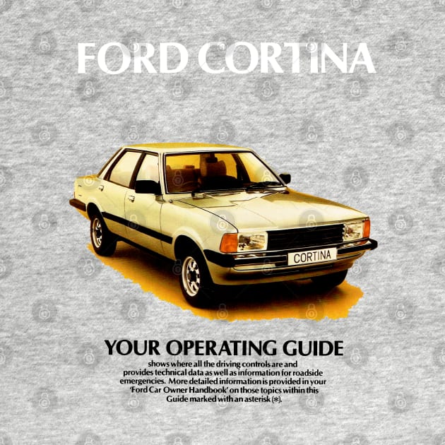 FORD CORTINA - owners handbook by Throwback Motors